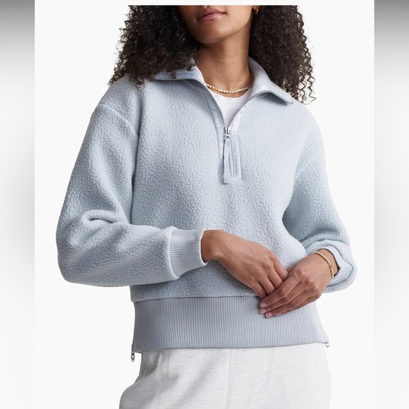 NWT Varley Roselle Half-Zip Fleece Pullover - Picture 1 of 16